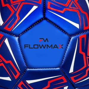 Flowmax Football pour l'entraînement des jeunes Matériau TPU brillant Couleur bleu marine Points de machine Matchs d'herbe Football professionnel - Product Image 5