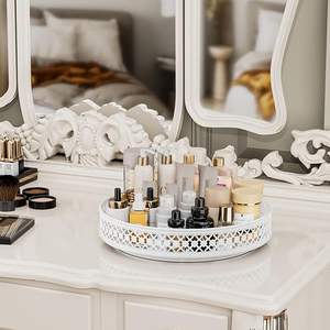 Rotating <b>Spice</b> Organizer <b>Tray</b> Modern Lazy Susan for Kitchen Counter & Dining Table - Product Image 1