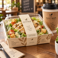 Coffret cadeau de café personnalisé AT PACK avec boîte en carton blanc de 300 g, emballage de luxe pour sachets de café arabe, tasses et cadeaux