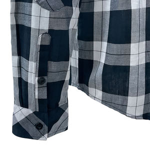 Chemises décontractées en flanelle de coton respirant pour hommes de haute qualité, pour l'automne - Product Image 5