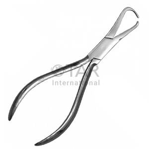 คีมหนีบฟันแบบแมนนวลทำจากทองแดงทำจากสเตนเลสสตีลเครื่องมือทางการแพทย์สำหรับกำจัดมงกุฏทันตกรรม - Product Image 1