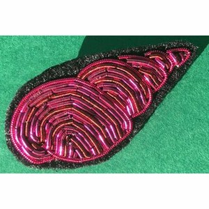 Broderie dessin animé indien soie badges broche broches décoratives simple broche matériel coudre et épingler Options disponibles - Product Image 4