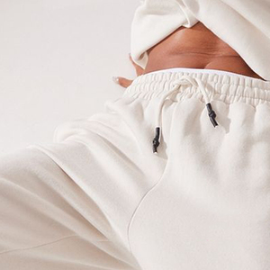 High Quality Custom Embroidery Fleece Graphic Hoodies Women Drop Shoulder Oversized Cotton Pullover Sweatshirt 3D Winter - Product Image 4