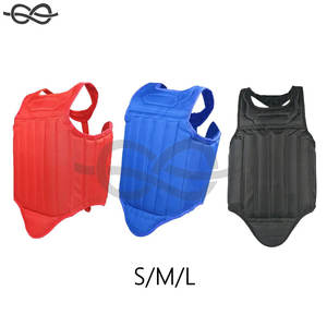 Garde de poitrine Taekwondo protecteur Muay Thai garde-côtes Arts martiaux boxe Sanda équipement de protection protecteur du corps entraînement Sparring - Product Image 3