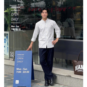 [NUEVO] NH59 Halley Blue Plaid Oxford Collar Hombres Camisa 260GSM Tela Oxford gruesa de alta calidad TENDENCIA 2025 - Product Image 4