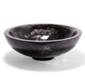 Bol à salade en résine colorée tendance, dernier design, vaisselle écologique faite à la main, décoration de la maison, articles ménagers, Europe - Product Image 2