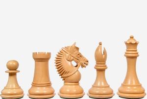 Piezas de Ajedrez Americanas de Triple Peso con Reina Adicional, Hechas a Mano con Madera de Palisandro y Boj, Rey de 4.2 Pulgadas a Precio Económico - Product Image 3