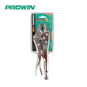 PROWIN Professional Automotive Serve Straight Jaw Locking Plier Good Carpenter Clamp <strong>Vise</strong> <strong>Grips</strong> Curved Jaw Locking Pliers Set - Product Image 3
