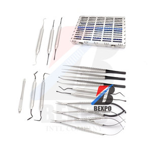 Cuchillo para hacer túneles dentales, Kit Castroviejo, cuchillo Orban microquirúrgico, mango de bisturí, juego de alicates para microtejidos, instrumentos manuales - Product Image 1