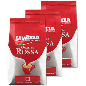 Lavazza qualita Rossa เมล็ดกาแฟ1กก. ขายส่งคุณภาพเยี่ยมเนื้ออิตาเลี่ยนอบร้อนกลิ่นหอมสดชื่นสำหรับร้านกาแฟ - Product Image 2