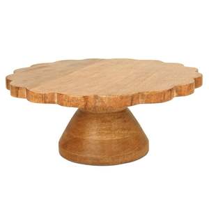 Support à gâteau en bois de haute qualité Best-seller Design Support à gâteau fait main Support à gâteau élégant classique de qualité supérieure - Product Image 5