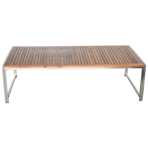 Set da Giardino Artemis con Tavolo Pieghevole in Legno di Acacia per Terrazza Balcone Mobili da Cucina da Campeggio in Legno di Teak - Product Image 1