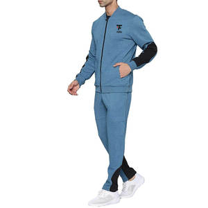 Ensemble 2 pièces de luxe de haute qualité avec logo personnalisé, sweat-shirt à fermeture éclair et pantalon de survêtement pour hommes, style uni, grande taille pour l'hiver - Product Image 6
