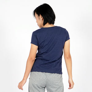 Camiseta de Alta Calidad con Cuello en V para Mujer, Camiseta Vioree con Cuello en V y Mangas Cortas para Mujer - Product Image 3