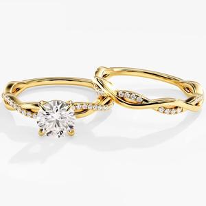 Anillo de Moissanita Ovalado Único de Goldstones, Plata de Ley 925, Joyería Fina, Anillo de Boda de Moissanita, Anillo de Diamantes al por Mayor - Product Image 3