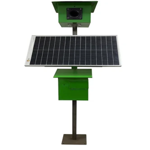 Sistema Avanzado de Repelente de Aves Inteligente, Ecológico y Alimentado por Energía Solar, de Acero Inoxidable, con Cobertura de 150-200, que Garantiza la Máxima Protección de Pistas - Product Image 3