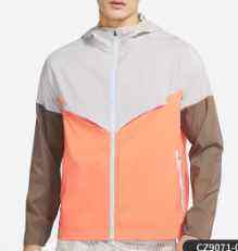 เสื้อกันลมมีฮู้ดสำหรับผู้ชายผ้าบุนวมมีน้ำหนักเบาออกแบบได้ตามต้องการ - Product Image 3