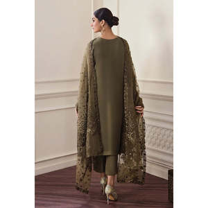 Conjuntos de Traje de Chifón Bordado de Lujo para Mujer Baroque UF-295 Colección 2026-TC-1587 - Product Image 3
