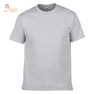 T-shirts à manches courtes slim fit pour hommes, logos personnalisés, tissu en toile 100% coton, impression sérigraphique, motif uni, exportés directement - Product Image 1