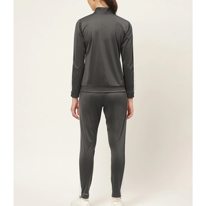 Chándales cálidos de Invierno para mujer, ropa personalizada de alta calidad, elegante, de manga larga, Color sólido - Product Image 2