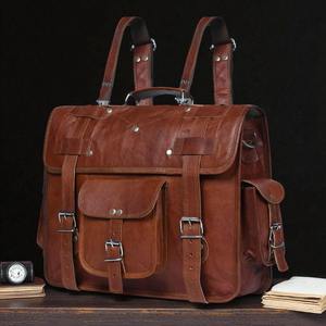 Genuine Buffalo Leather Classic Style High Quality Carved Laptop Messenger Briefcase <b>Satchel</b> Handmade Customized Logo <b>Men</b> CRAFT - Product Image 4