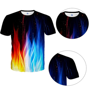 Camisetas Sublimadas de Hip Hop para Hombre - DAKHA SPORTS Algodón/Poliéster 220g Ecológicas, Transpirables y de Secado Rápido - Product Image 6