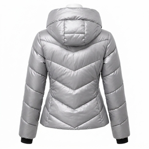 <b>Women</b> Puffer <b>Jacket</b> Designed With Warm Insulation Wind Resistant Construction <b>Women</b> Puffer <b>Jacket</b> Professional Outdoor Apparel - Product Image 2