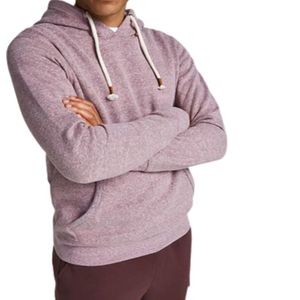 Sweat à capuche thermique surdimensionné de haute qualité 100% coton éponge française épaisse polaire goutte épaule lavé tricoté Technique chaude - Product Image 6