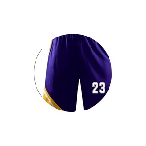 Premium meilleur personnalisable pas cher 100% Polyester réversible maillot de basket-ball respirant entraînement basket-ball uniforme ensemble pour hommes - Product Image 5