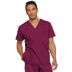 Customized <b>Mens</b> Scrub Sets Best Quality Soft <b>Stretchy</b> V Neck Uniforms for Medical Hospital Clinical and Healthcare Use - Product Image 6