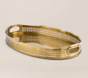 Elegante cuenco decorativo de latón con acabado dorado pulido y base de mármol para un estilo de mesa de lujo y decoración del hogar de primera calidad. - Product Image 4