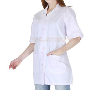 Blouse de laboratoire unisexe de qualité supérieure personnalisée élégante uniformes hospitaliers de haute qualité imprimés avec numéro de modèle OEM - Product Image 5