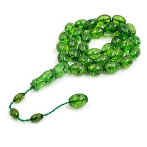 ลูกปัดสวดมนต์อิสลามแทสเบียธูกประคำเรซินมุสลิมพร้อมหินมุกมีสไตล์มุสลิมทาสบิห์สำหรับสวดมนต์และทำสมาธิ - Product Image 4