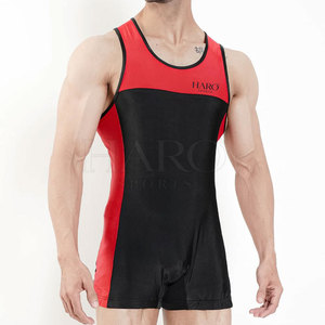 Uniforme de Lucha Libre de Material Elástico Avanzado para Rendimiento Deportivo Competitivo y Mejora del Control del Movimiento Corporal - Product Image 4