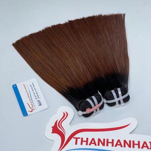 PRODUCTO SUPERIOR Extensiones de cabello liso natural con trama de color Ombre, cabello vietnamita de alta calidad, listo para enviar - Product Image 3