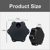 Détecteur d'alarme de couverture de trou d'homme à faible puissance Dingtek LoRaWAN NB-IoT capteur d'eaux usées électriques Solution d'ouverture de couvercle de trou d'homme innovante