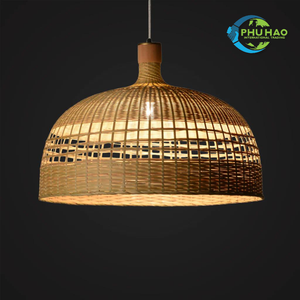 Ilumine su espacio con exquisitas farolillos de bambú de ratán: Elegancia de inspiración japonesa con forma de lámpara de Vietnam - Product Image 2