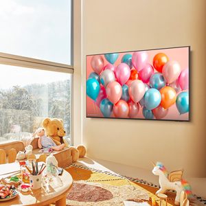 Téléviseur intelligent QLED 75 pouces avec technologie LED 4K, processeur quadricœur, volume de couleur, lissage du mouvement, suivi des objets, conception sonore - Product Image 1