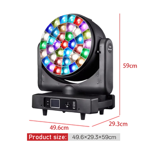 FY3740 Super Bright 37X40W Bee Eye RGBW LED Lumière principale mobile grande taille pour Concerts TV Studios Séminaires Expositions d'art - Product Image 3