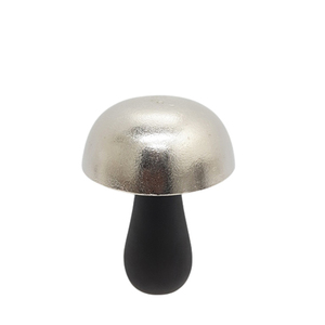 Set of 2 Mango Wood Mushroom Natural Color <b>Small</b> Size Sculpture for Indoor & Outdoor Decoration Handmade Bulk - Product Image 4