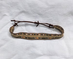 Pulseras de diamantes religiosos bohemios de estilo clásico Unisex, cuentas de cristal de perlas de marfil crema, pulseras de cuentas de moda tejidas a mano - Product Image 1