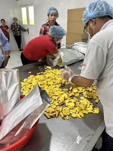 Chips de Jackfruit Fritos al Vacío Naturales, Refrigerio Saludable de Vietnam, Sabor Dulce, Rebanadas de Jackfruit Secas y Crujientes para una Dieta Saludable - Product Image 2