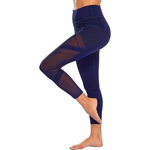 Mallas deportivas de algodón 100% para mujer, pantalones de Yoga de algodón orgánico, mallas de Yoga sostenibles para mujer, vestido deportivo subido - Product Image 4