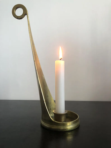 Candelabro de Navidad de Metal ecológico hecho a mano, portavelas dorado para fiesta en casa, mesa, decoración del Día de San Valentín - Product Image 2