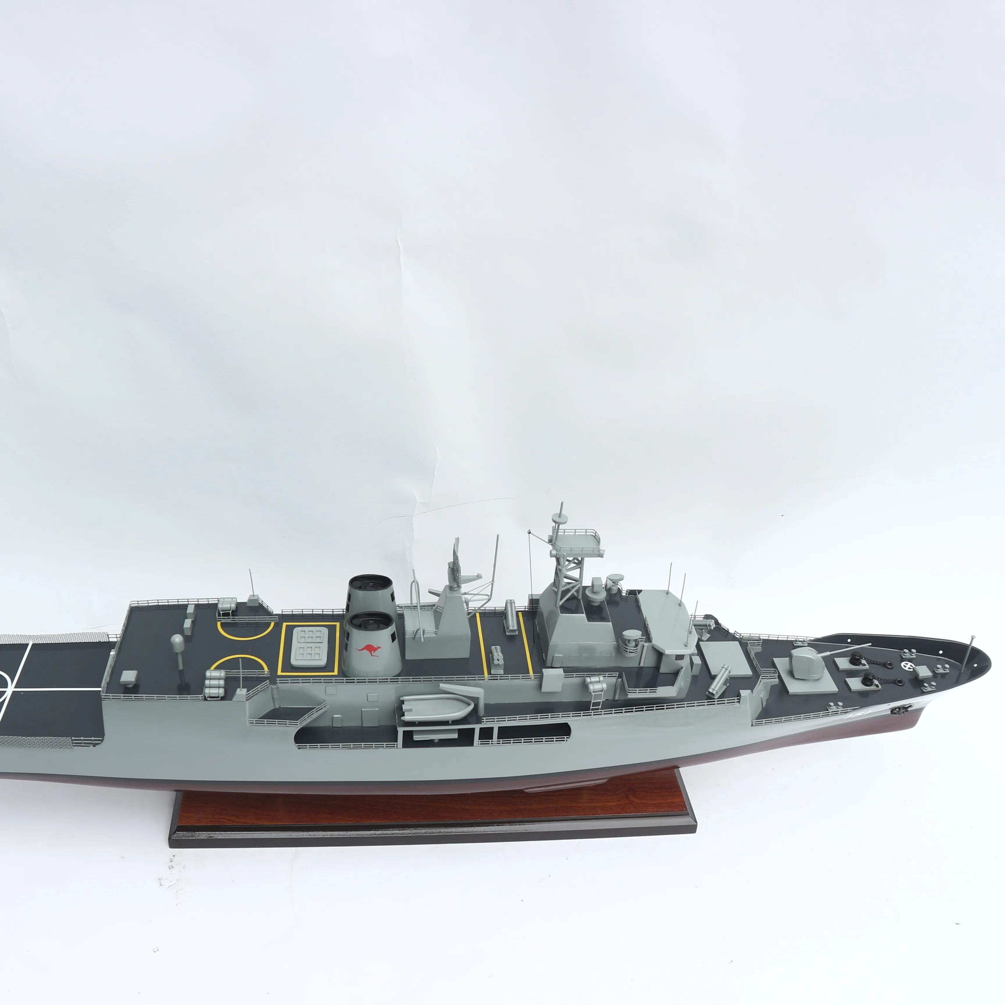 HMAS ARUNTA FFH 151 - WOODEN WAR SHIP MODEL HIGH QUALITY PRODUCT MADE IN VIETNAM