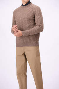 Suéter de Invierno para Hombre, Cuello Redondo, 100% Algodón, Anti-Pilling, Hecho en Pakistán, Etiqueta Frontal Personalizable OEM, Diseño Invernal - Product Image 2