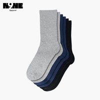 Chaussettes de sport pour hommes, motif dessin animé, tricotées, anti-odeur, en Spandex/Polyester, collection automne