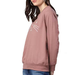 T-shirt à manches longues écologique au look chic pour femmes Nouvelle arrivée T-shirt à manches longues pour femmes pas cher - Product Image 2