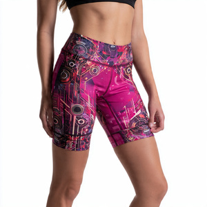 Shorts de sport pour femmes, vêtements de fitness, shorts imprimés pour l'entraînement - Product Image 1