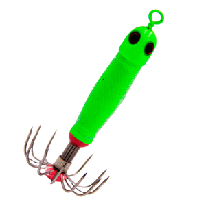 Bocean AMC 3D Luminous Fishing Lure Eye Squid Jig avec Squid Hook - Product Image 1